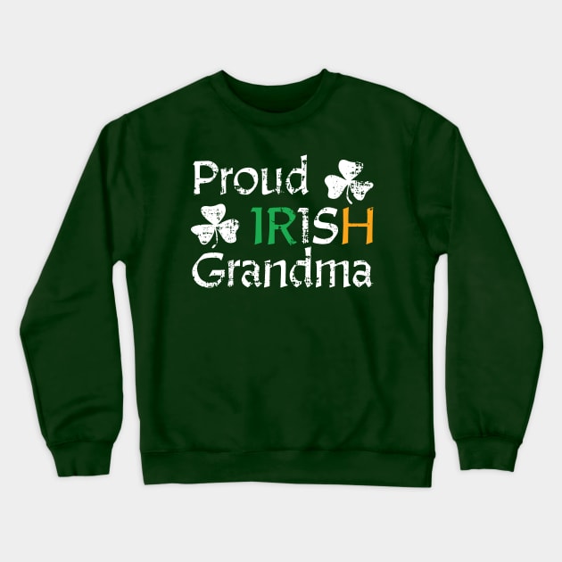 Proud Irish Grandma Crewneck Sweatshirt by mccreative